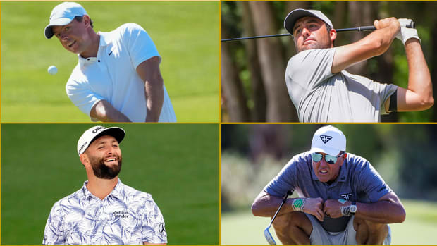 Rory McIlroy, Scottie Scheffler, Phil Mickelson, Jon Rahm